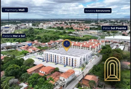 Apartamento com 2 Quartos à venda, 48m² no Curicaca, Caucaia