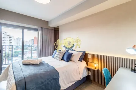 Apartamento com 1 Quarto à venda, 24m² no Indianópolis, São Paulo