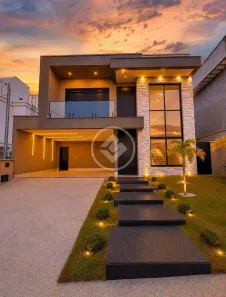 Casa de Condomínio com 4 Quartos à venda, 251m² no Jardins Bolonha, Senador Canedo