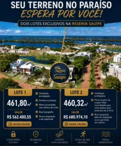Lote/Terreno à venda, 462m² no Imbassai, Mata de São João