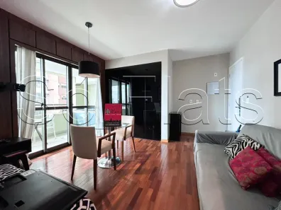 Flat com 1 Quarto à venda, 40m² no Brooklin Paulista, São Paulo