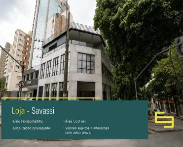 Ponto Comercial para alugar, 550m² no Savassi, Belo Horizonte