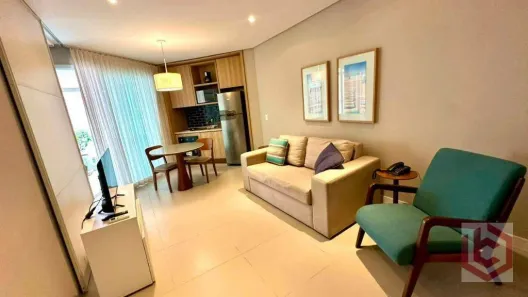 Flat com 1 Quarto para alugar, 45m² no Pompéia, Santos