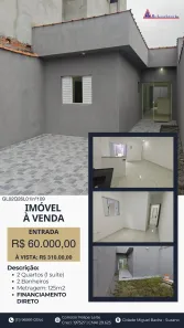 Casa com 2 Quartos à venda, 125m² no Cidade Miguel Badra, Suzano