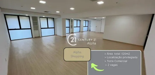 Sala Comercial à venda, 120m² no Alphaville Centro Industrial e Empresarial/Alphaville., Barueri