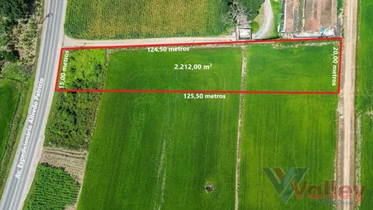 Lote/Terreno à venda, 2212m² no Rio dos Cedros, Rio dos Cedros