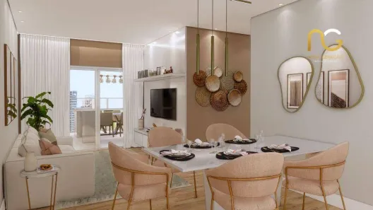 Apartamento com 3 Quartos à venda, 112m² no Caiçara, Praia Grande