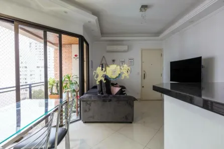 Flat com 1 Quarto para alugar, 42m² no Indianópolis, São Paulo
