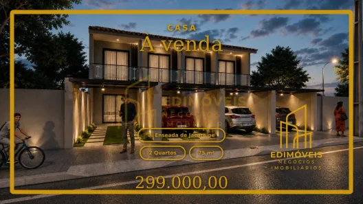 Casa com 2 Quartos à venda, 75m² no Enseada de Jacaraípe, Serra