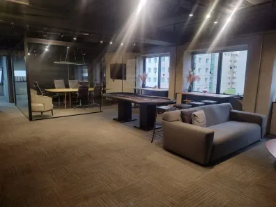 Sala Comercial para alugar, 167m² no Cidade Monções, São Paulo