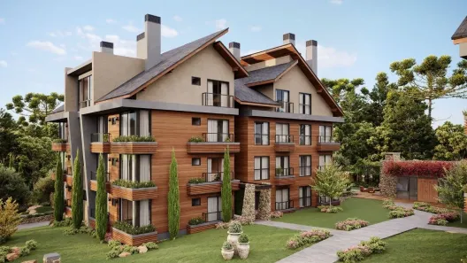 Apartamento com 2 Quartos à venda, 74m² no Avenida Central, Gramado