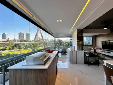 Apartamento com 1 Quarto à venda, 82m² no Cidade Monções, São Paulo