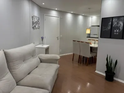 Apartamento com 2 Quartos à venda, 52m² no Jardim Monte Alegre, Taboão da Serra