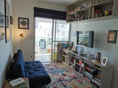 Apartamento com 1 Quarto para alugar, 49m² no Campo Belo, São Paulo