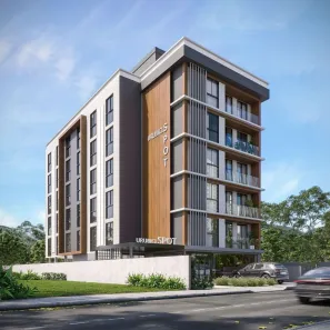 Apartamento com 1 Quarto à venda, 20m² no Pedra Branca, Palhoça