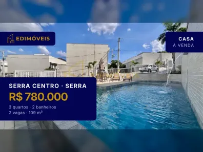 Casa com 3 Quartos à venda, 109m² no Serra Centro, Serra