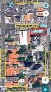 Lote/Terreno à venda, 630m² no Joaquim Távora, Fortaleza
