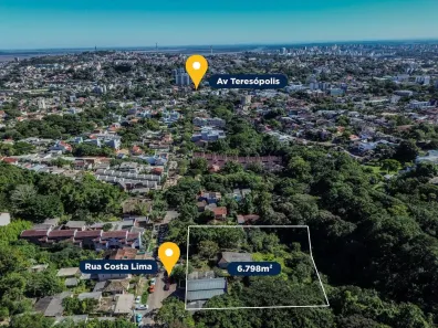Lote/Terreno à venda, 6798m² no Nonoai, Porto Alegre