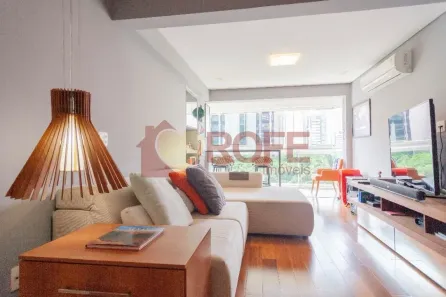 Apartamento com 3 Quartos para alugar, 120m² no Cidade Monções, São Paulo