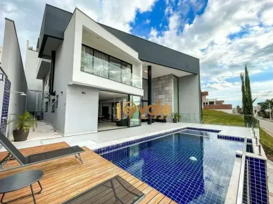 Casa de Condomínio com 4 Quartos para venda ou aluguel, 495m² no Condomínio Residencial Jaguary, São José dos Campos