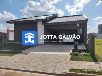Casa de Condomínio com 3 Quartos à venda, 209m² no Parque Egisto Ragazzo, Limeira