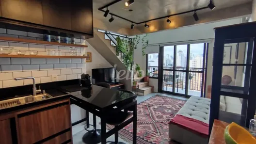 Apartamento com 1 Quarto para alugar, 48m² no República, São Paulo