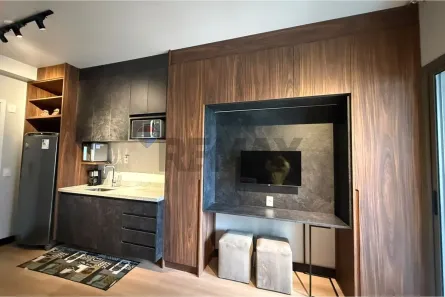 Apartamento com 1 Quarto para alugar, 27m² no Campo Belo, São Paulo