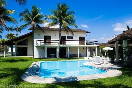 Casa de Condomínio com 6 Quartos para alugar, 555m² no Jardim Acapulco, Guarujá
