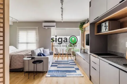 Apartamento com 1 Quarto para venda ou aluguel, 28m² no Pinheiros, São Paulo