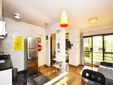 Flat com 1 Quarto para alugar, 35m² no Jardim Paulista, São Paulo