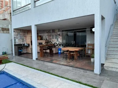 Casa de Condomínio com 4 Quartos à venda, 420m² no Estância Silveira, Contagem