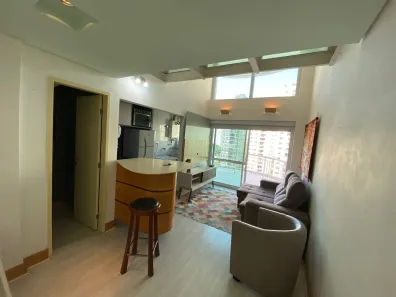 Flat com 1 Quarto para alugar, 52m² no Jardim Carlu, São Paulo