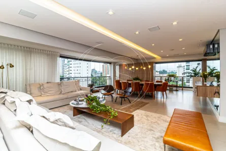 Apartamento com 3 Quartos para venda ou aluguel, 225m² no Indianópolis, São Paulo