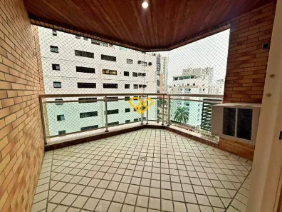 Apartamento com 3 Quartos para alugar, 111m² no Boqueirão, Santos