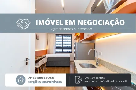 Apartamento com 1 Quarto para alugar, 19m² no Centro, Curitiba