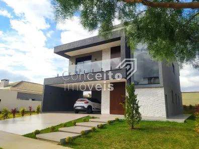 Casa de Condomínio com 3 Quartos para venda ou aluguel, 280m² no Jardim Carvalho, Ponta Grossa