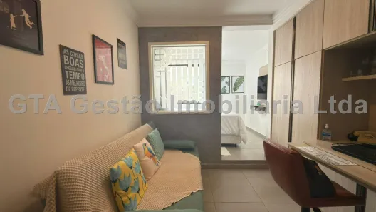 Flat com 1 Quarto para alugar, 28m² no Cerqueira César, São Paulo
