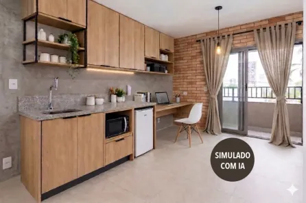 Apartamento com 1 Quarto à venda, 22m² no Chácara Santo Antônio (Zona Sul), São Paulo