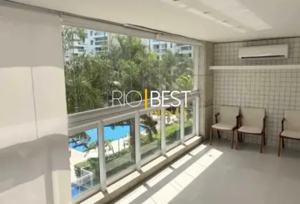 Apartamento com 4 Quartos para alugar, 151m² no Barra da Tijuca, Rio de Janeiro