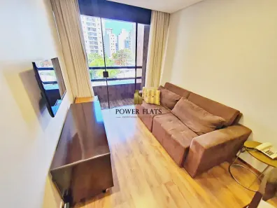 Flat com 1 Quarto para alugar, 40m² no Pinheiros, São Paulo