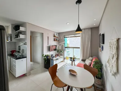 Apartamento com 1 Quarto à venda, 34m² no Barra de Jangada, Jaboatão dos Guararapes