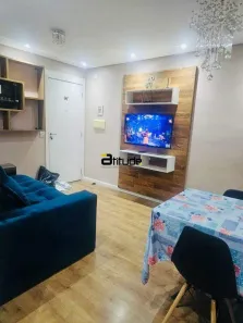 Apartamento com 2 Quartos à venda, 42m² no Jardim São Luiz, Jandira