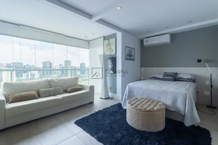 Apartamento com 1 Quarto à venda, 45m² no Brooklin Paulista, São Paulo