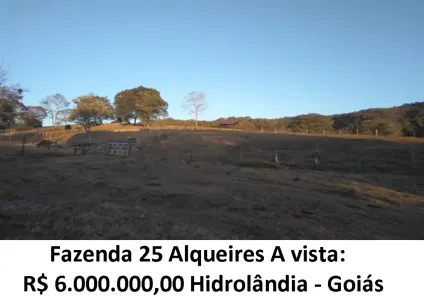 Lote/Terreno à venda, 25m² no Vila Grimpas, Hidrolândia