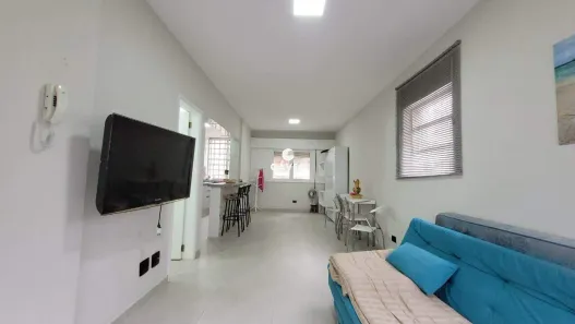 Apartamento com 1 Quarto à venda, 38m² no Itararé, São Vicente
