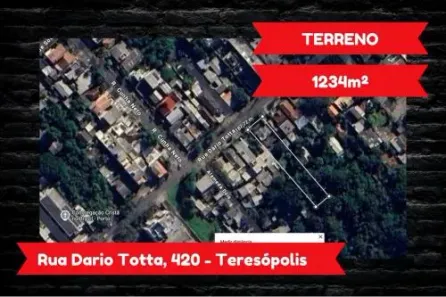 Lote/Terreno à venda, 1234m² no Teresópolis, Porto Alegre