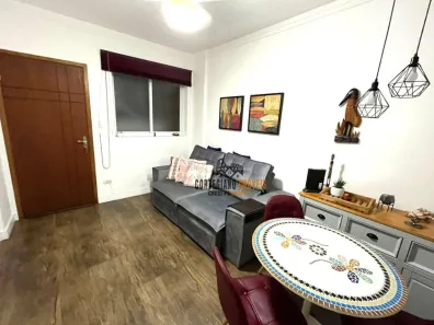 Apartamento com 1 Quarto à venda, 47m² no Gonzaga, Santos