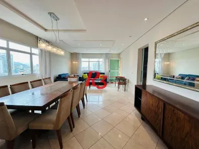 Apartamento com 3 Quartos à venda, 138m² no Boqueirão, Santos