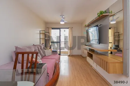 Apartamento com 2 Quartos para alugar, 57m² no Cidade Monções, São Paulo