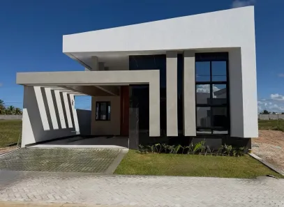 Casa de Condomínio com 3 Quartos à venda, 200m² no Zona de Expansão (Olhos D'Agua), Barra dos Coqueiros